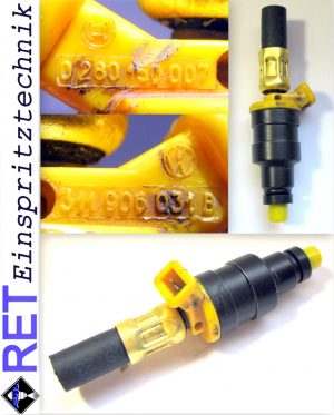 Einspritzdüse BOSCH 0280150007 PORSCHE 914 VW 412 311906031B generalüberholt