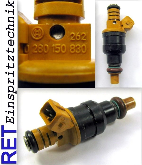 DF 4-Pack Fuel Injectors For Renault 19 16V, Clio Williams 1.8/2.0 F7R – Replaces 0280150830