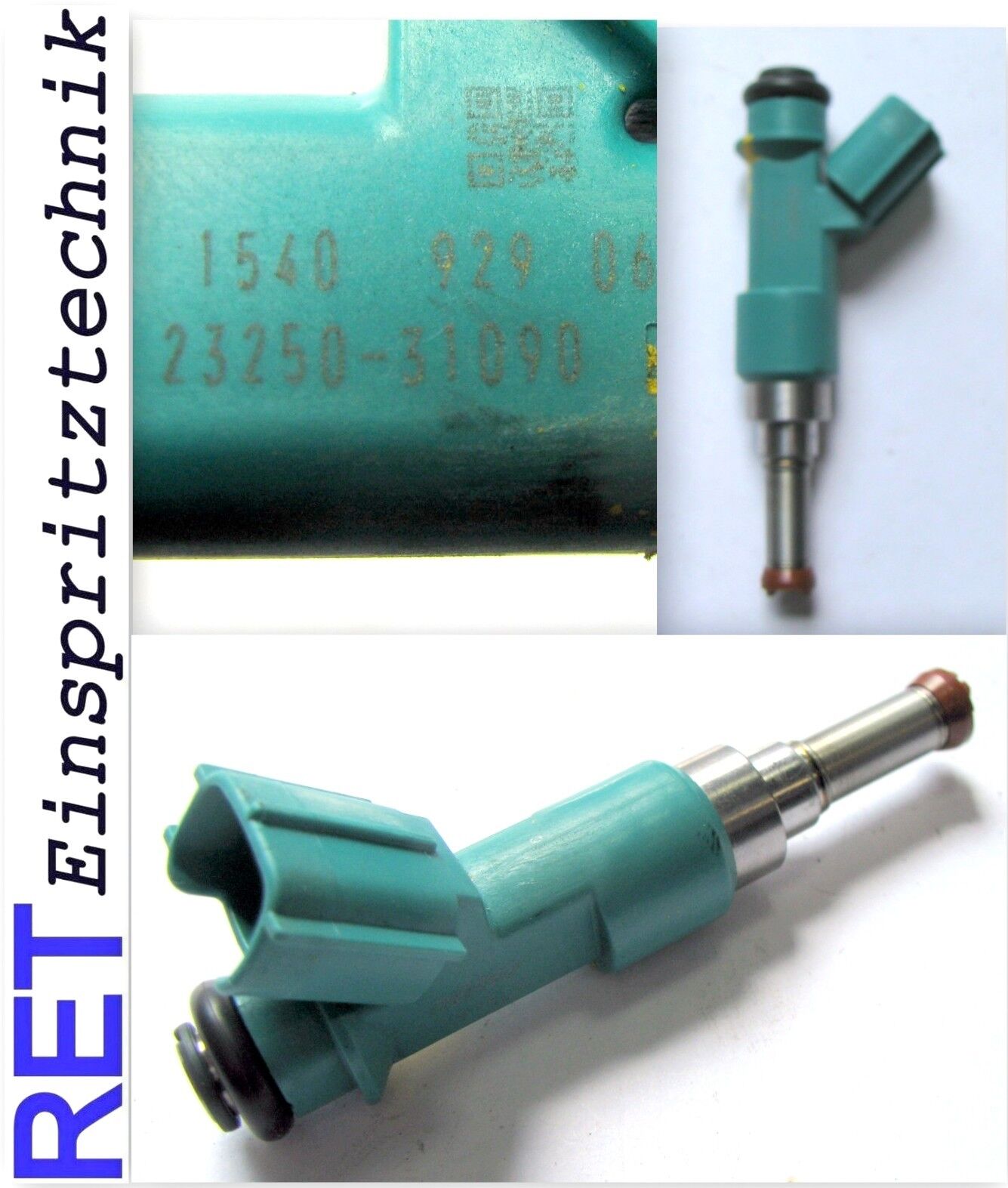 Einspritzdüse Injector DENSO 23250-31090 Lexus RX 450H gereinigt & geprüft