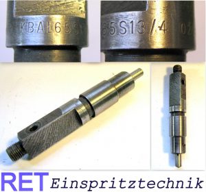 Einspritzdüse Bosch KBAL65S/4 Deutz 175 bar gereinigt & geprüft