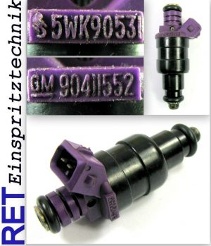 Einspritzdüse SIEMENS 90411552 Opel Omega B Vectra 5WK9053 gereinigt & geprüft