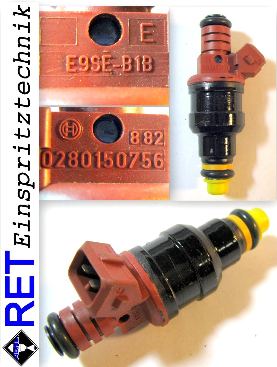 Einspritzdüse BOSCH 0280150756 Ford Thunderbird Mercury generalüberholt