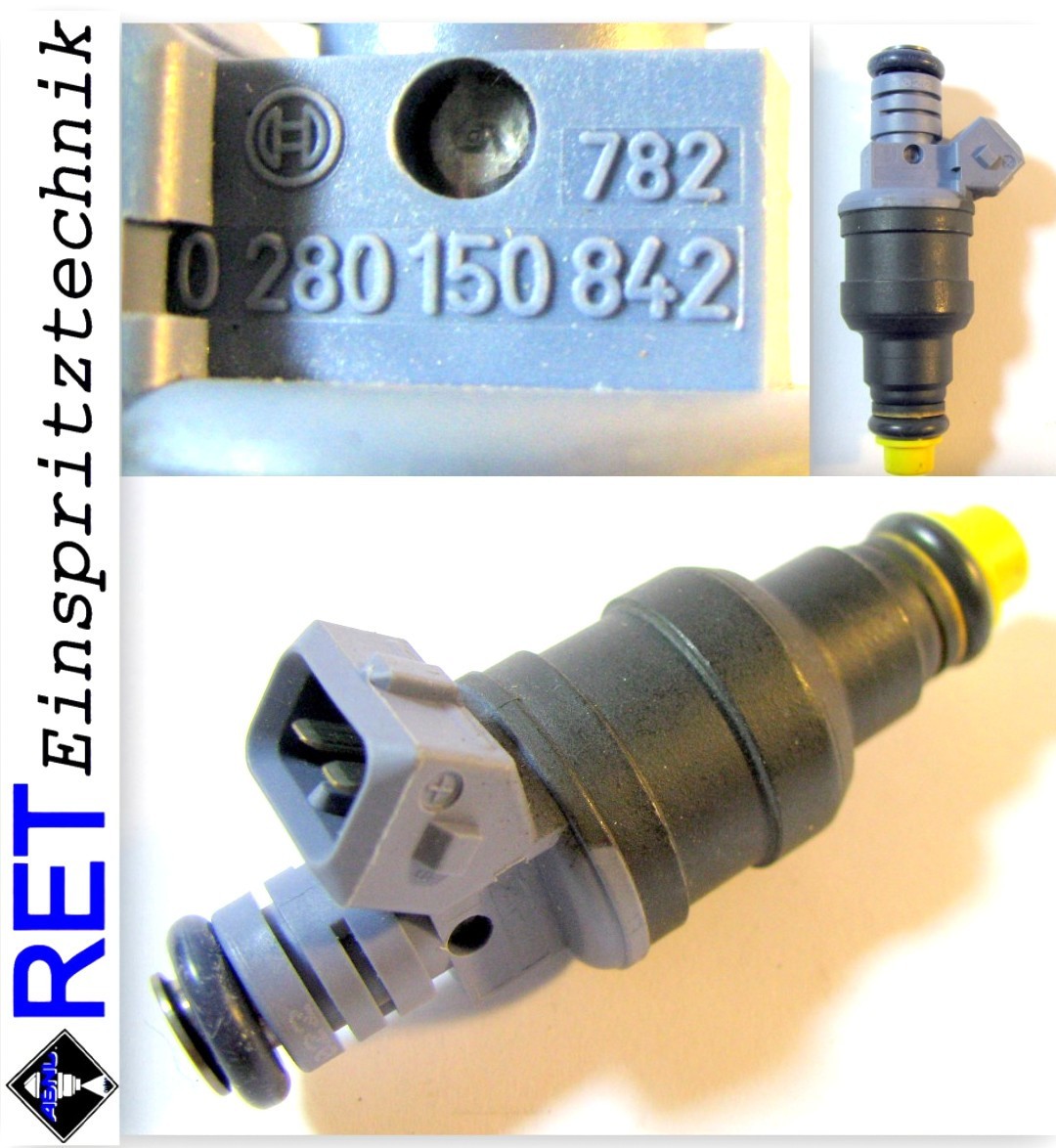 Einspritzdüse BOSCH 0280150842 Fiat Multipla generalüberholt