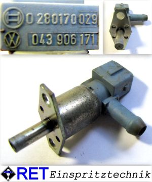 Kaltstartventil BOSCH 0280170029 VW Käfer 043906171 gereinigt & geprüft